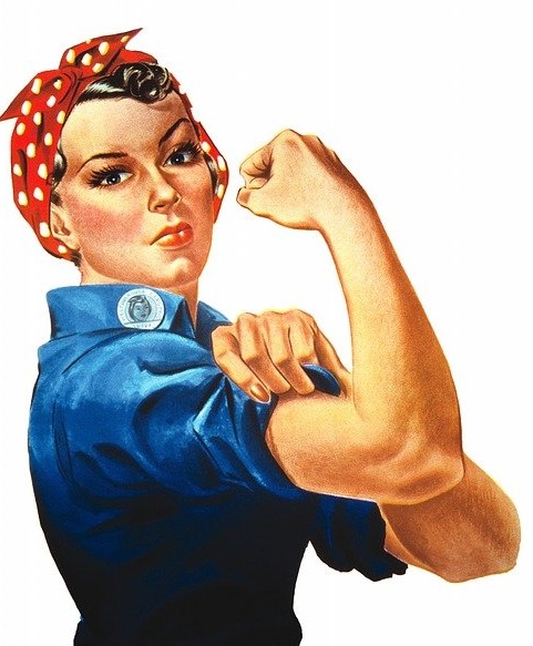 Rosoe The Riveter. American WW2 poster. poster